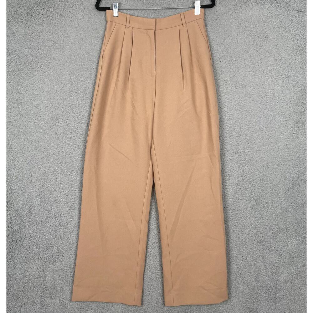 Abercrombie and Fitch Pants Womens 29 / 8L Tan Camel Trousers Wide Leg Straight